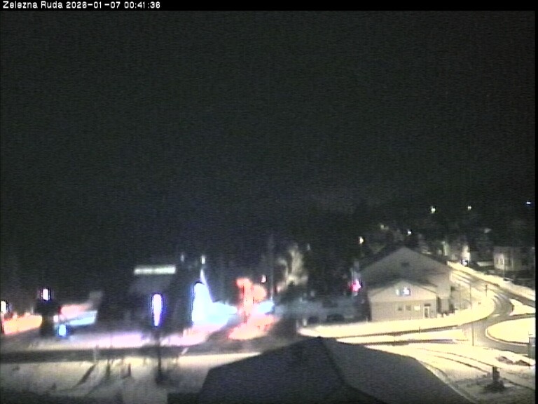 Archiv Foto Webcam Zelezna Ruda: Im Ort