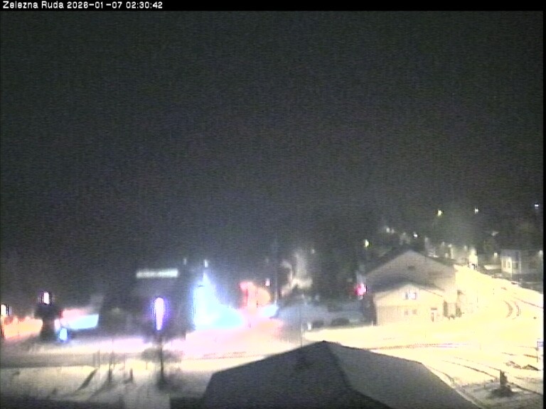 Archiv Foto Webcam Zelezna Ruda: Im Ort