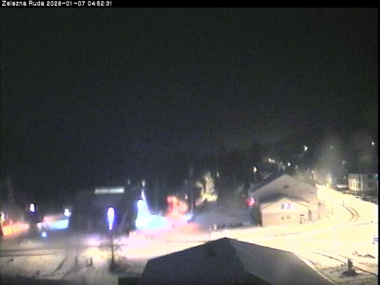 Archiv Foto Webcam Zelezna Ruda: Im Ort