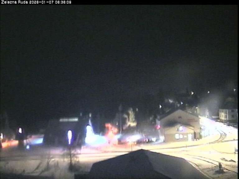 Archiv Foto Webcam Zelezna Ruda: Im Ort