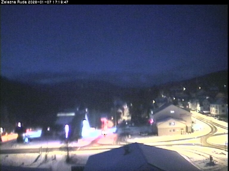 Archiv Foto Webcam Zelezna Ruda: Im Ort