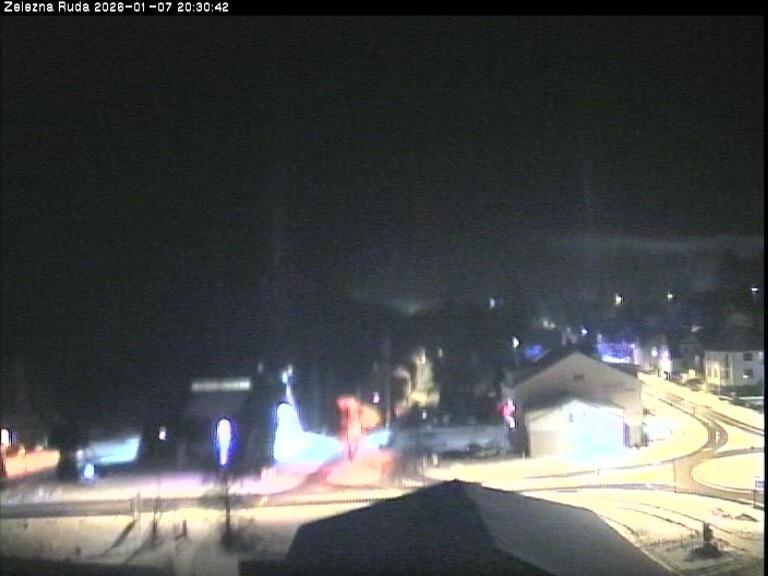 Archiv Foto Webcam Zelezna Ruda: Im Ort