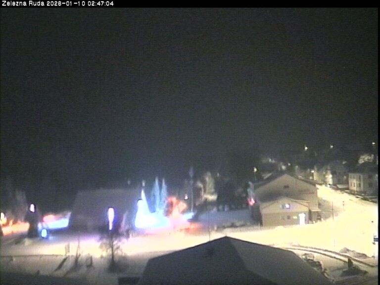 Archiv Foto Webcam Zelezna Ruda: Im Ort