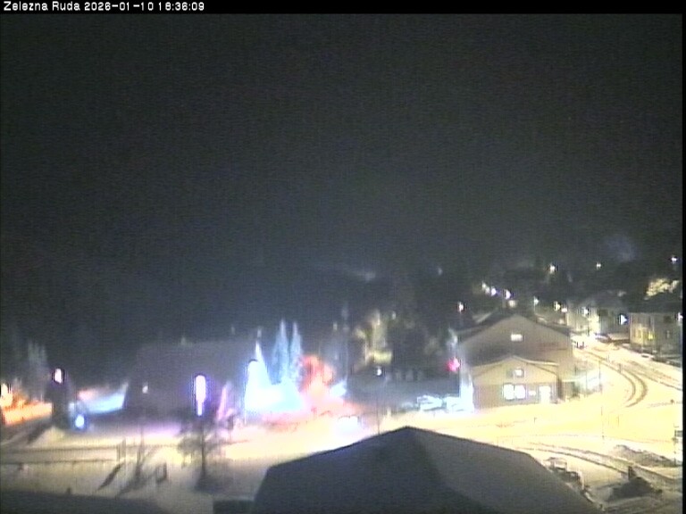 Archiv Foto Webcam Zelezna Ruda: Im Ort