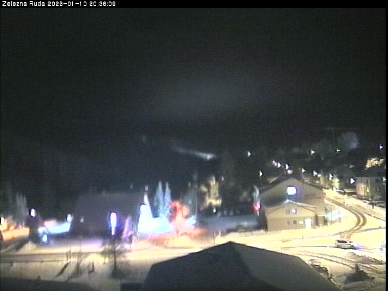 Archiv Foto Webcam Zelezna Ruda: Im Ort