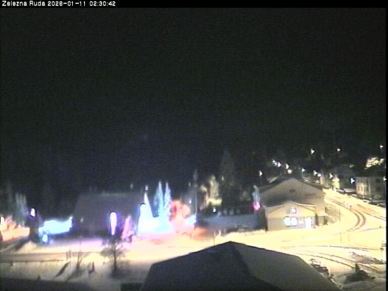 Archiv Foto Webcam Zelezna Ruda: Im Ort