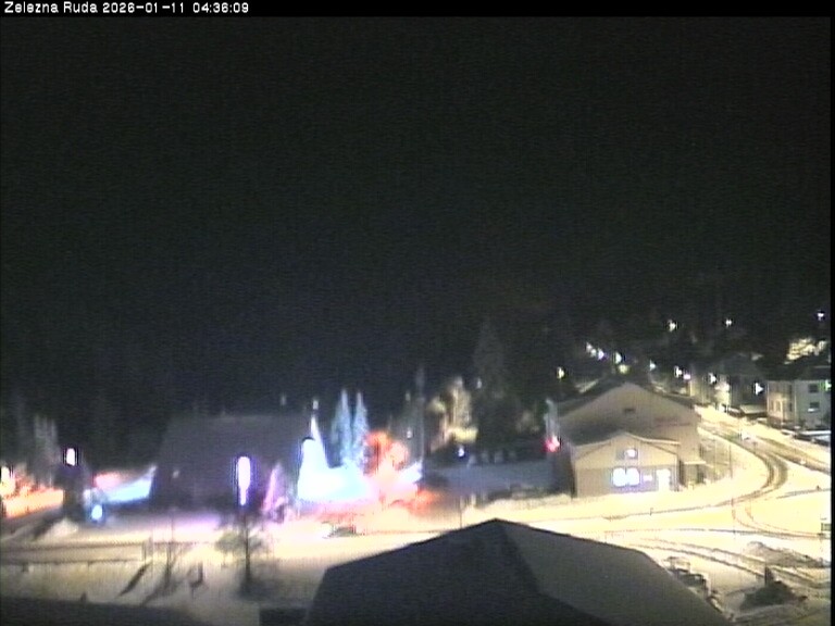 Archiv Foto Webcam Zelezna Ruda: Im Ort