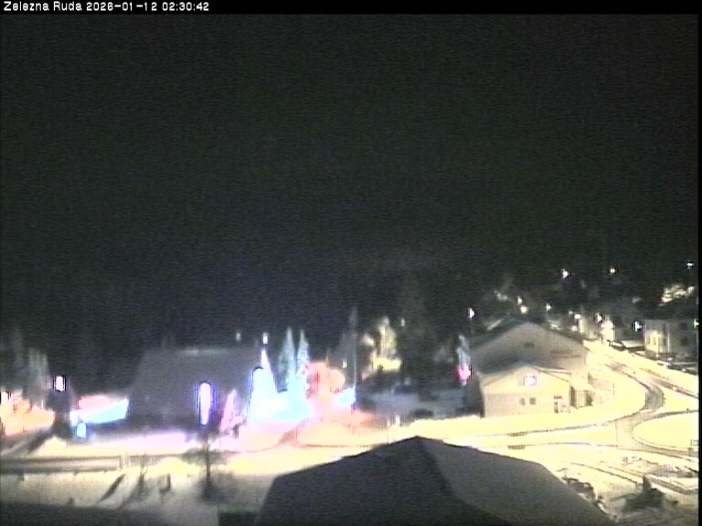 Archiv Foto Webcam Zelezna Ruda: Im Ort