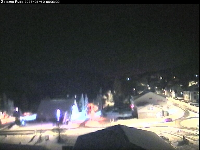 Archiv Foto Webcam Zelezna Ruda: Im Ort