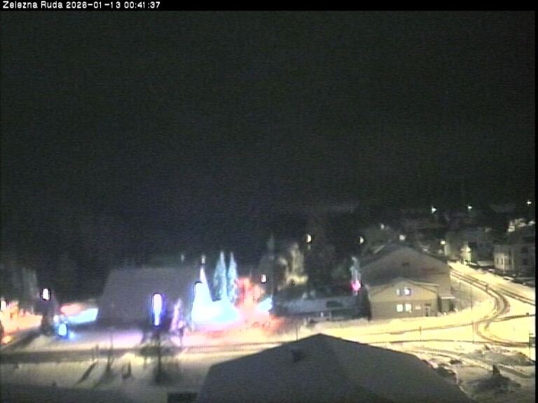 Archiv Foto Webcam Zelezna Ruda: Im Ort