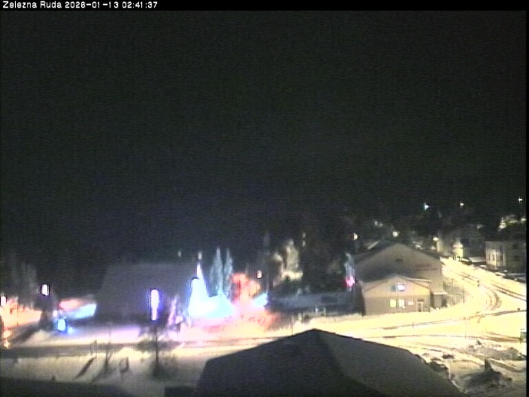 Archiv Foto Webcam Zelezna Ruda: Im Ort