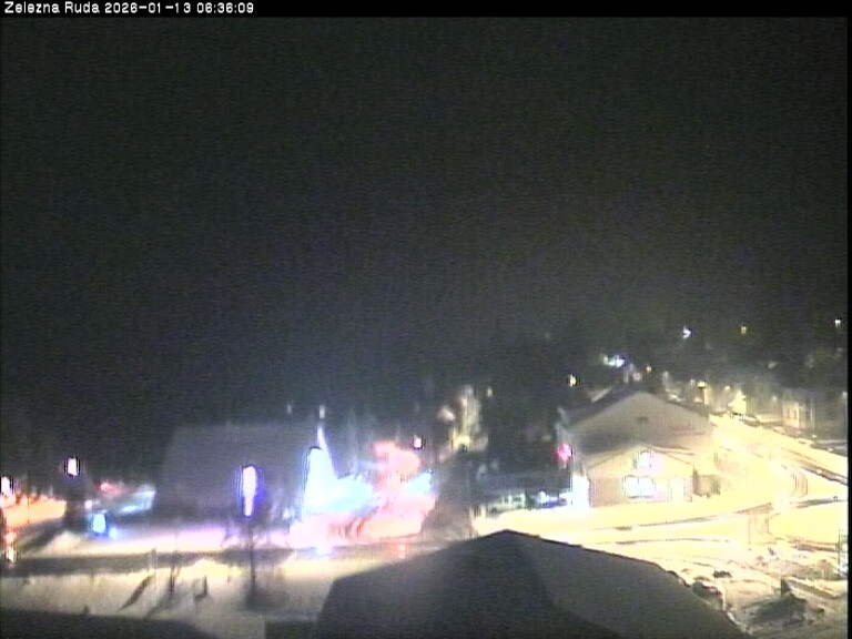 Archiv Foto Webcam Zelezna Ruda: Im Ort