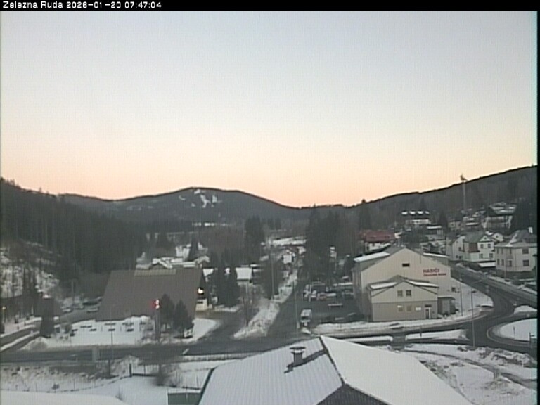 Archived image Webcam Zelezna Ruda: centre