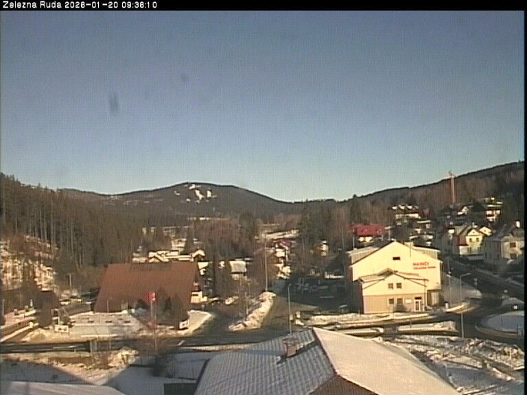 Archived image Webcam Zelezna Ruda: centre