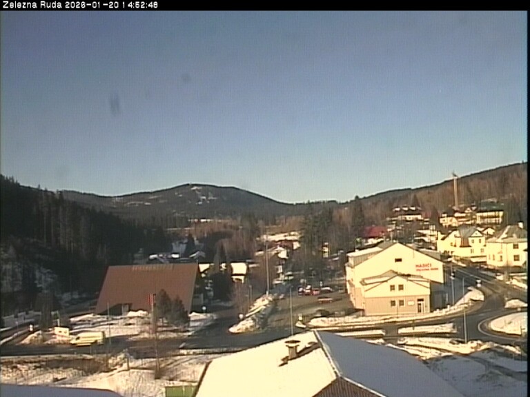 Archived image Webcam Zelezna Ruda: centre
