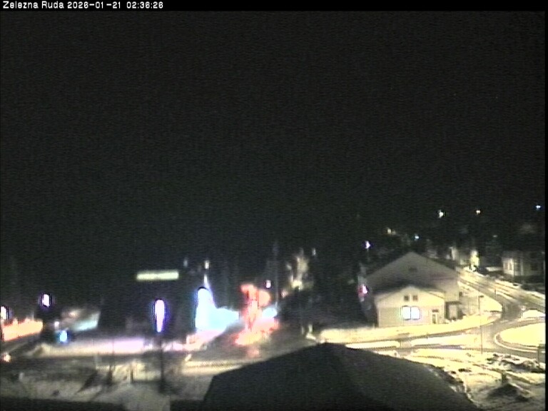 Archiv Foto Webcam Zelezna Ruda: Im Ort