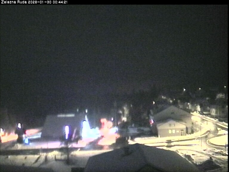 Archiv Foto Webcam Zelezna Ruda: Im Ort