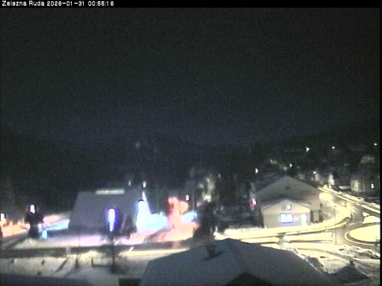 Archiv Foto Webcam Zelezna Ruda: Im Ort