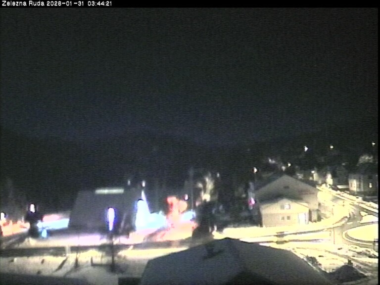 Archiv Foto Webcam Zelezna Ruda: Im Ort