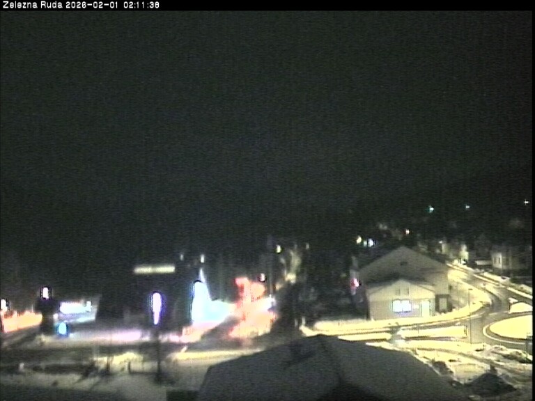 Archiv Foto Webcam Zelezna Ruda: Im Ort