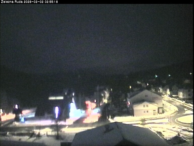 Archiv Foto Webcam Zelezna Ruda: Im Ort