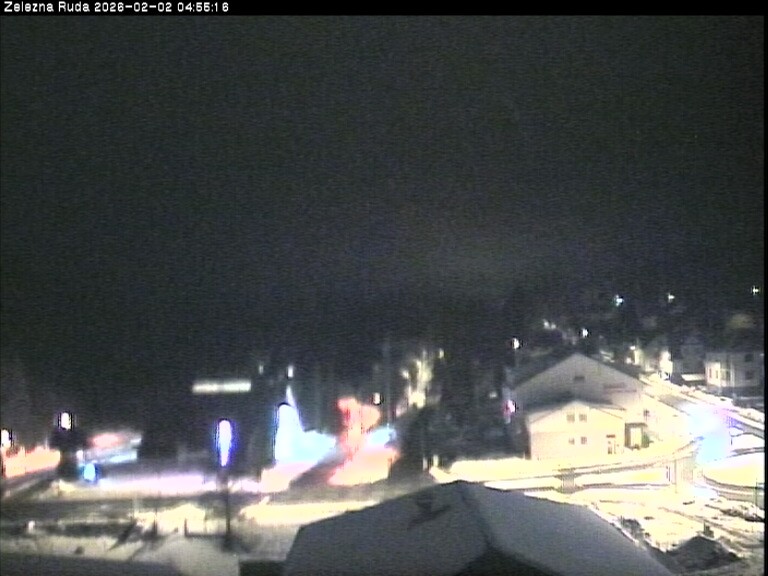 Archiv Foto Webcam Zelezna Ruda: Im Ort