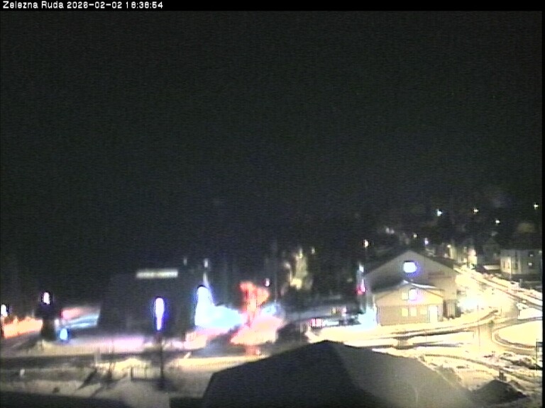 Archiv Foto Webcam Zelezna Ruda: Im Ort