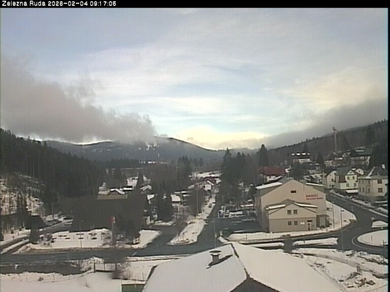 Archived image Webcam Zelezna Ruda: centre