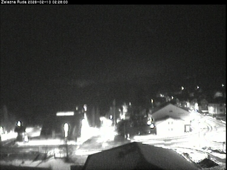 Archiv Foto Webcam Zelezna Ruda: Im Ort