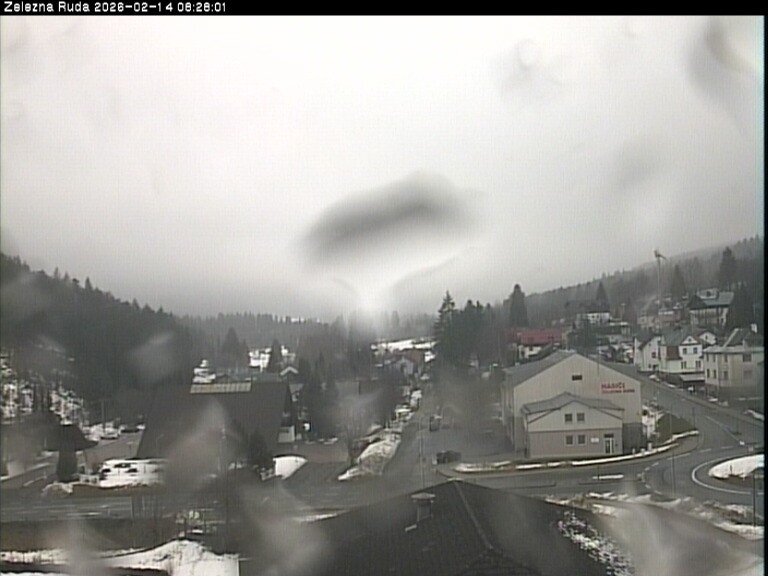 Archiv Foto Webcam Zelezna Ruda: Im Ort