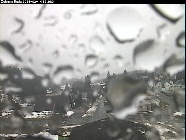 Archiv Foto Webcam Zelezna Ruda: Im Ort