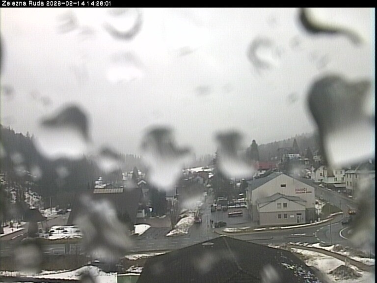 Archiv Foto Webcam Zelezna Ruda: Im Ort