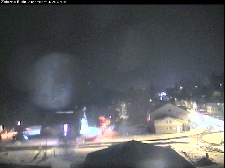 Archiv Foto Webcam Zelezna Ruda: Im Ort