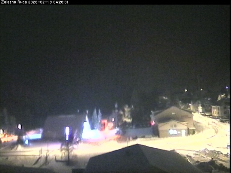 Archiv Foto Webcam Zelezna Ruda: Im Ort
