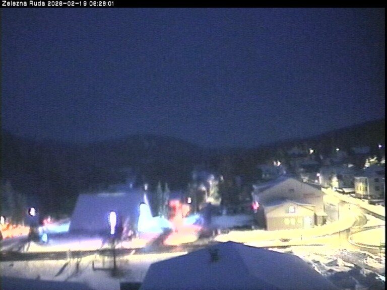 Archiv Foto Webcam Zelezna Ruda: Im Ort