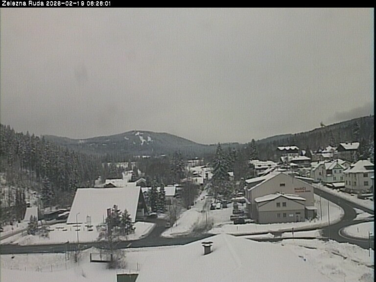 Archiv Foto Webcam Zelezna Ruda: Im Ort