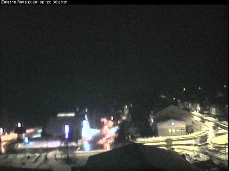 Archiv Foto Webcam Zelezna Ruda: Im Ort