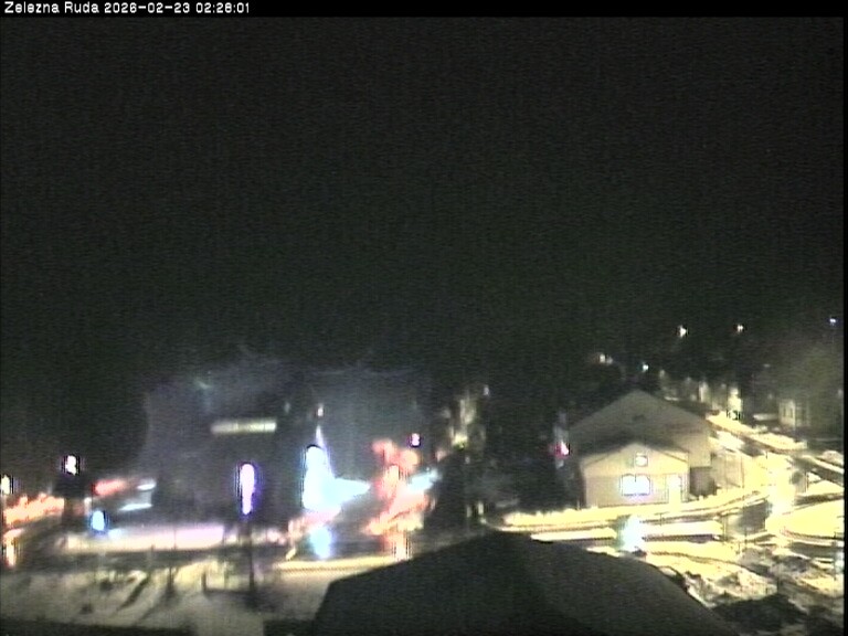 Archiv Foto Webcam Zelezna Ruda: Im Ort