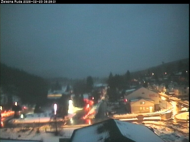 Archiv Foto Webcam Zelezna Ruda: Im Ort