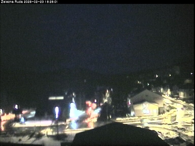 Archiv Foto Webcam Zelezna Ruda: Im Ort
