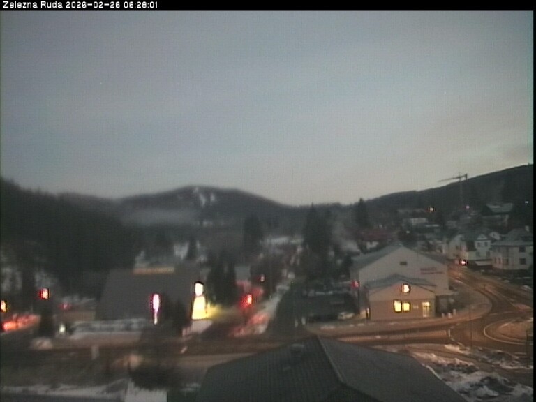 Archived image Webcam Zelezna Ruda: centre
