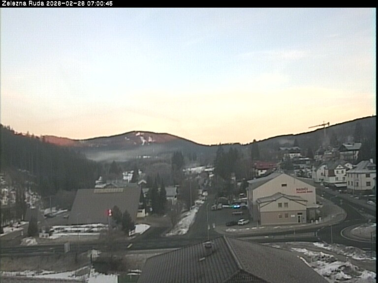 Archived image Webcam Zelezna Ruda: centre