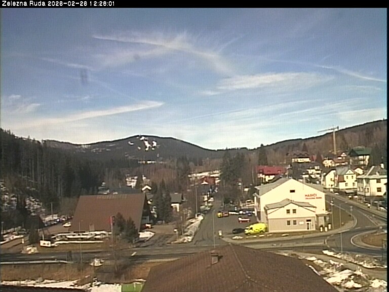 Archived image Webcam Zelezna Ruda: centre