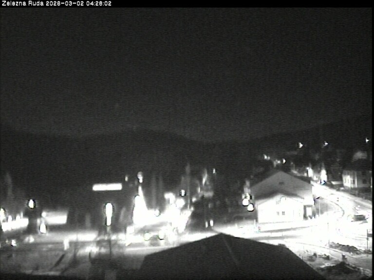 Archiv Foto Webcam Zelezna Ruda: Im Ort
