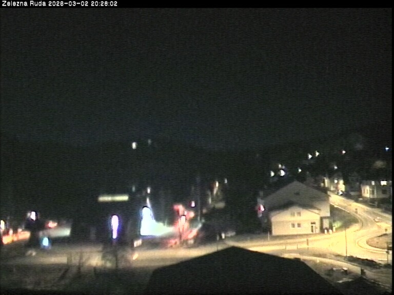 Archiv Foto Webcam Zelezna Ruda: Im Ort
