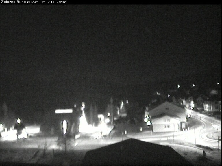 Archiv Foto Webcam Zelezna Ruda: Im Ort
