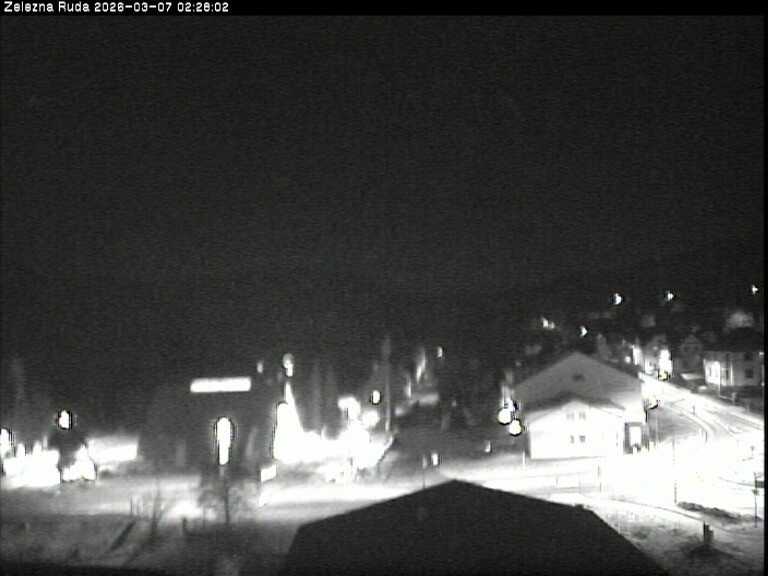 Archiv Foto Webcam Zelezna Ruda: Im Ort