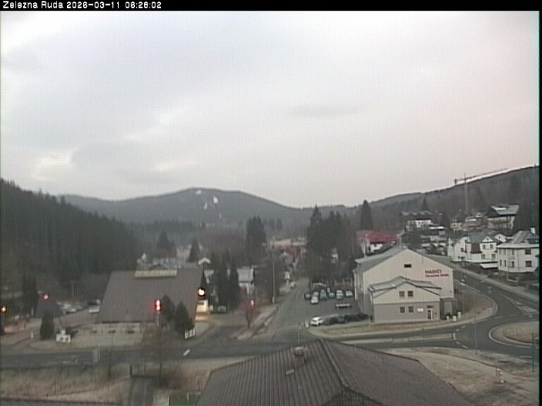 Archived image Webcam Zelezna Ruda: centre