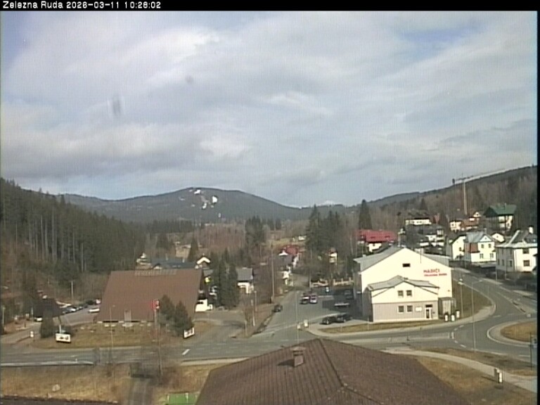 Archived image Webcam Zelezna Ruda: centre