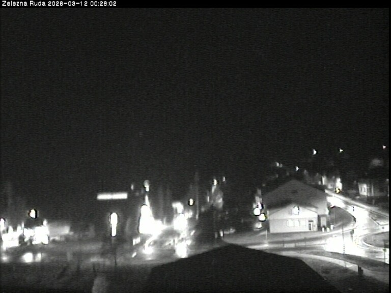Archiv Foto Webcam Zelezna Ruda: Im Ort